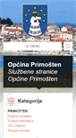 Mobile Screenshot of primosten.hr